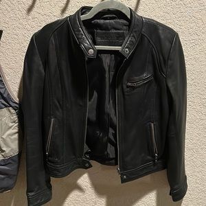 Women’s Leather Jacket Size M!